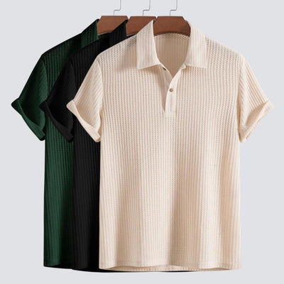 Paloma Waffle Knit Polo