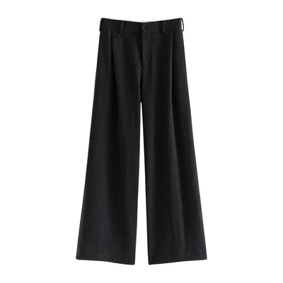 Colette High-Waist Wide-Leg Trousers