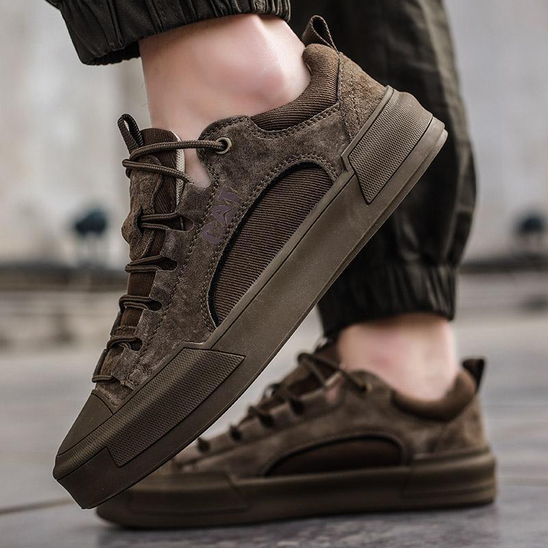 Carter Leather Mesh Sneakers