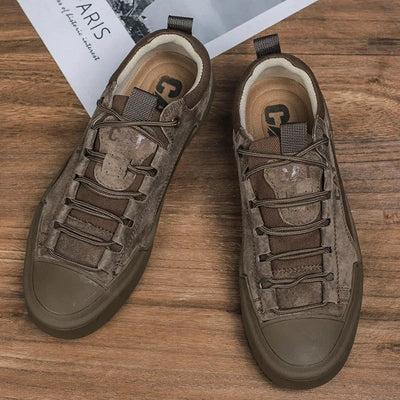 Carter Leather Mesh Sneakers