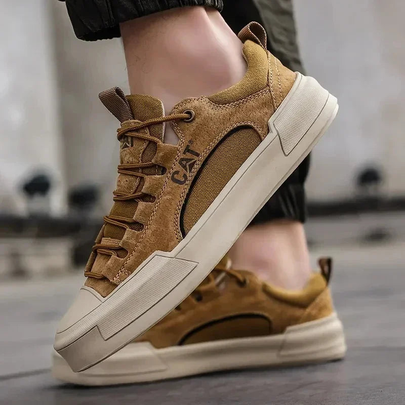 Carter Leather Mesh Sneakers