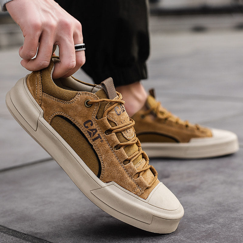 Carter Leather Mesh Sneakers
