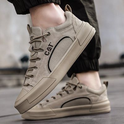 Carter Leather Mesh Sneakers