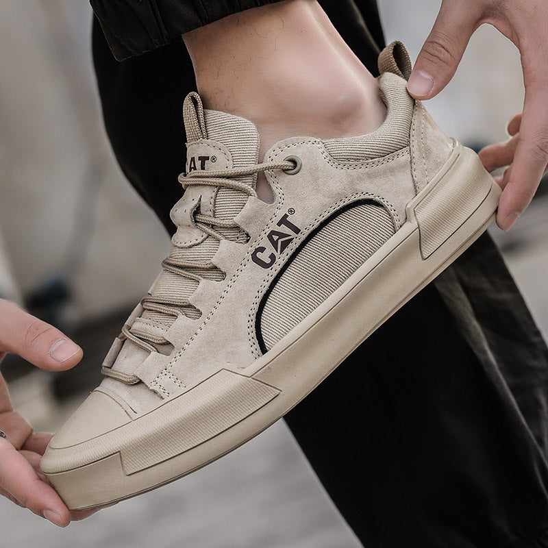 Carter Leather Mesh Sneakers
