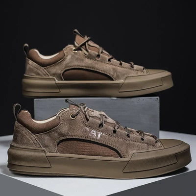 Carter Leather Mesh Sneakers