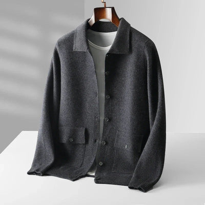 Maurizio Cashmere Button Jacket