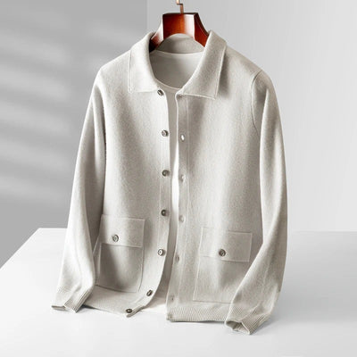 Maurizio Cashmere Button Jacket