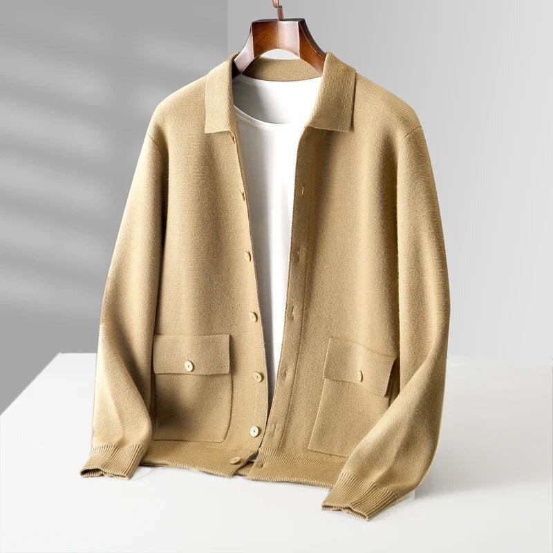 Maurizio Cashmere Button Jacket