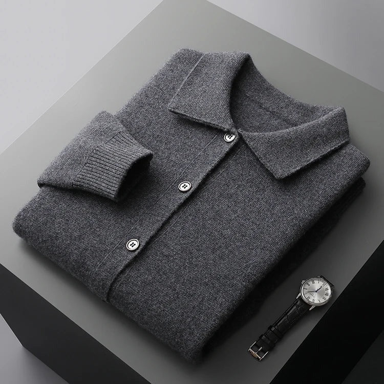 Maurizio Cashmere Button Jacket