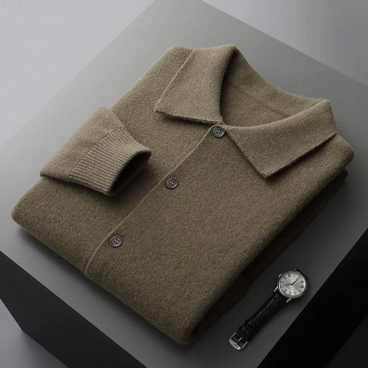 Maurizio Cashmere Button Jacket
