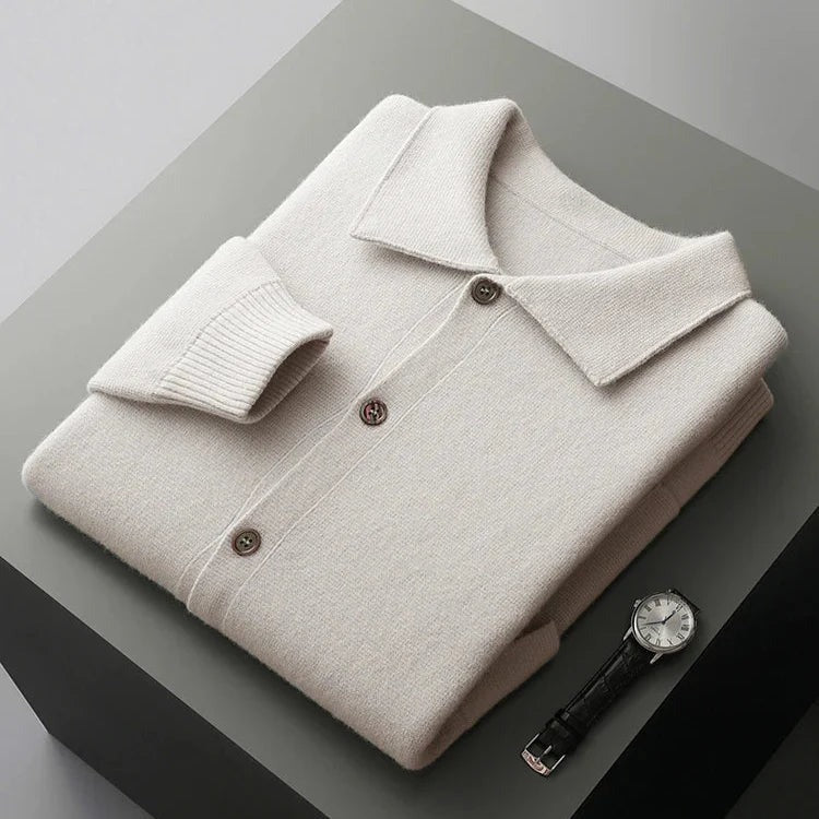 Maurizio Cashmere Button Jacket
