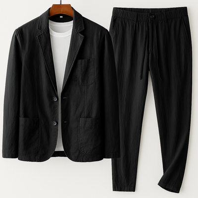 Marcello Linen Blend Suit Set
