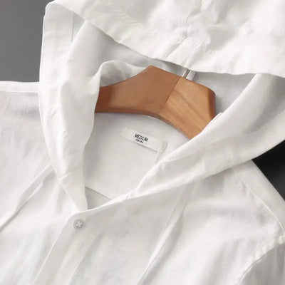Elan Linen Hoodie Shirt