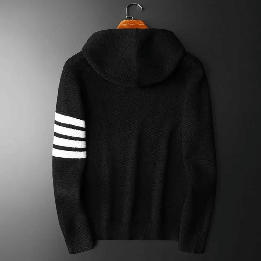 Rafael Wool-Blend Knit Hoodie